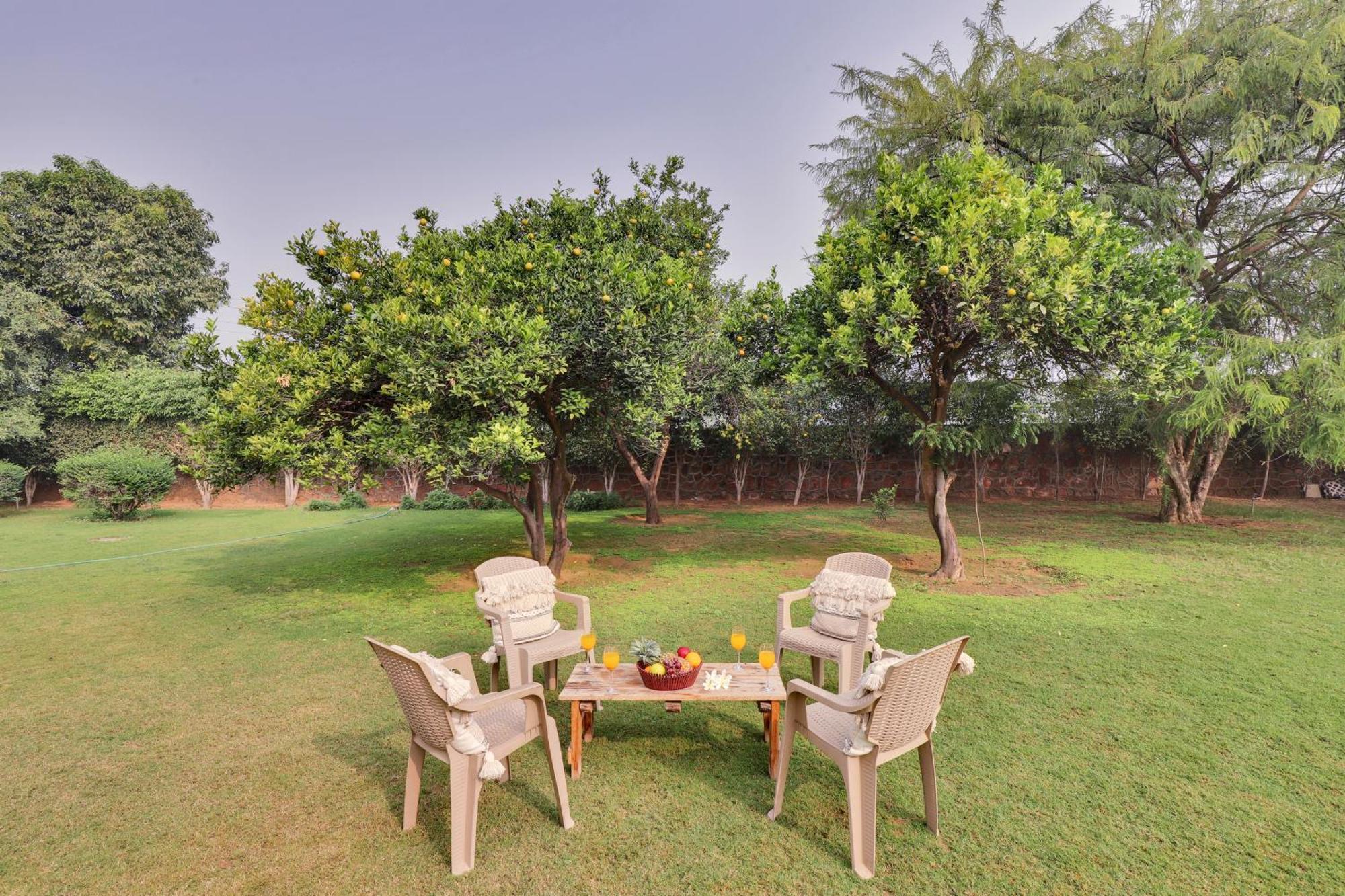 Alaya Stays 4Bhk Farmhouse With Pvt Pool & Garden - Manesar Gurgaon Dış mekan fotoğraf